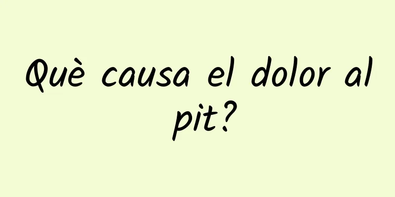Què causa el dolor al pit?