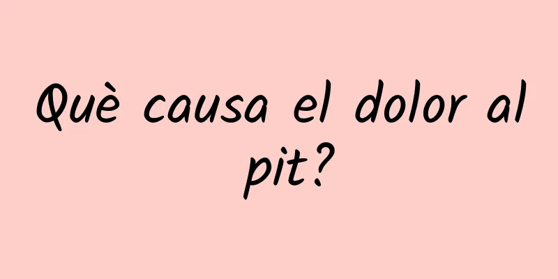 Què causa el dolor al pit?