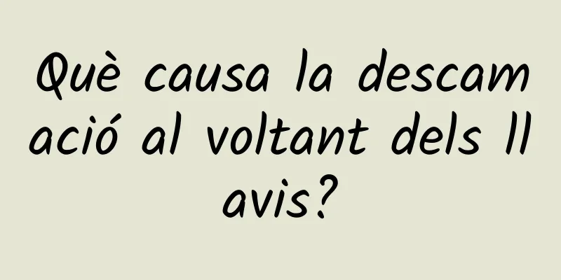 Què causa la descamació al voltant dels llavis?