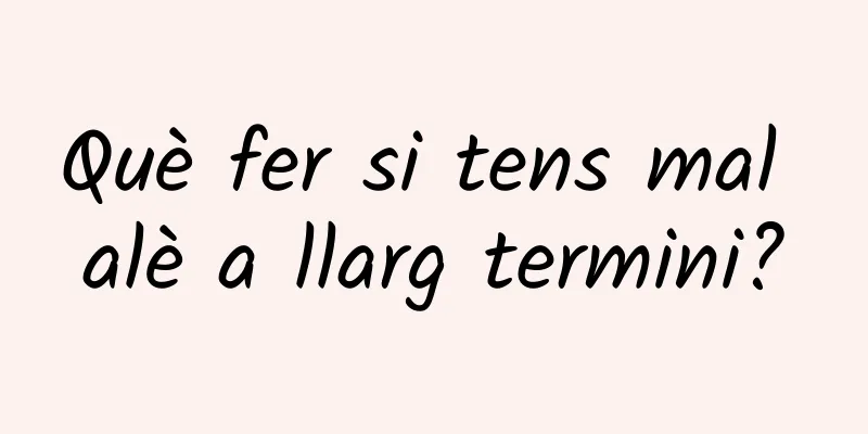 Què fer si tens mal alè a llarg termini?
