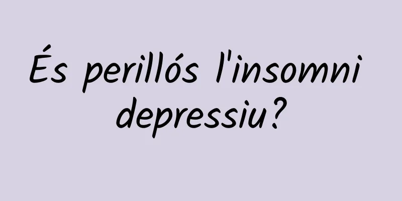 És perillós l'insomni depressiu?