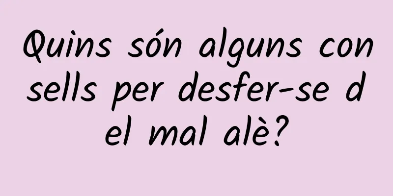 Quins són alguns consells per desfer-se del mal alè?