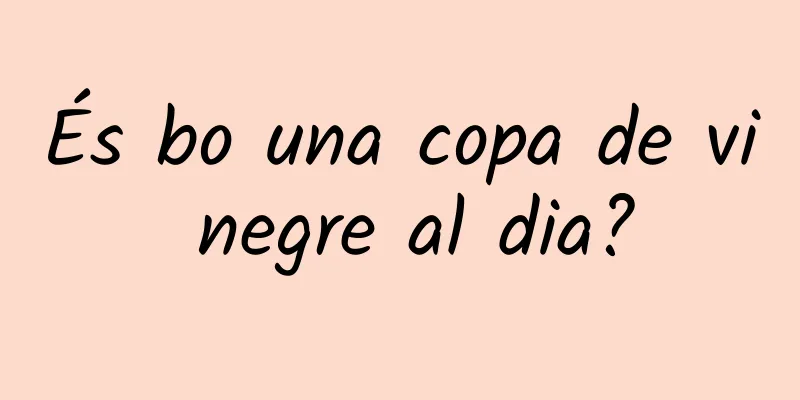 És bo una copa de vi negre al dia?
