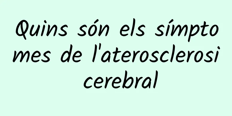 Quins són els símptomes de l'aterosclerosi cerebral