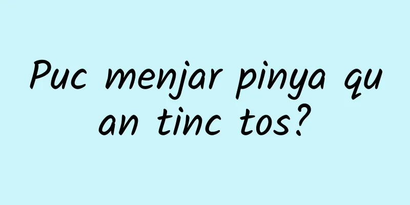 Puc menjar pinya quan tinc tos?