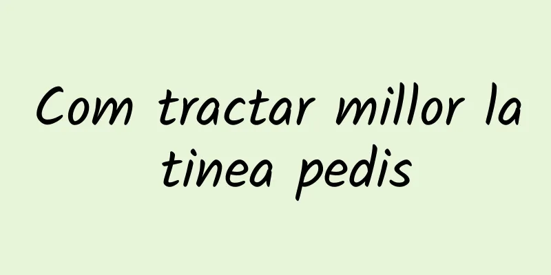 Com tractar millor la tinea pedis