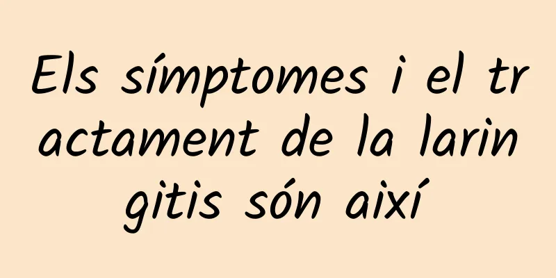 Els símptomes i el tractament de la laringitis són així