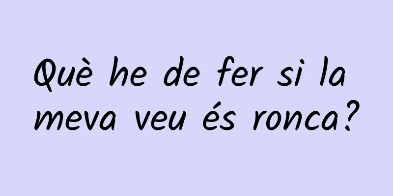 Què he de fer si la meva veu és ronca?