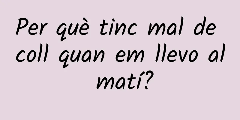 Per què tinc mal de coll quan em llevo al matí?