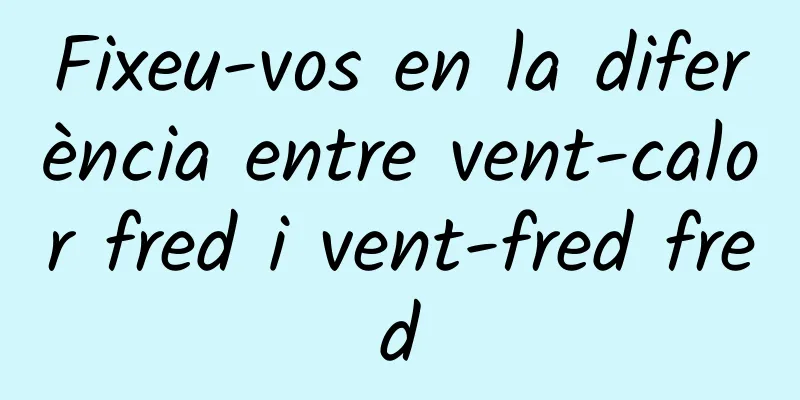 Fixeu-vos en la diferència entre vent-calor fred i vent-fred fred
