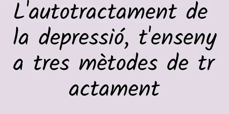 L'autotractament de la depressió, t'ensenya tres mètodes de tractament