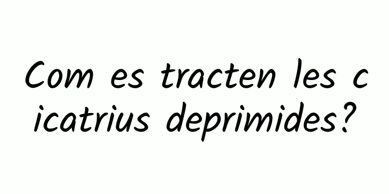 Com es tracten les cicatrius deprimides?