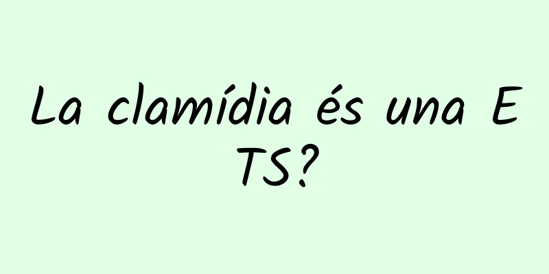 La clamídia és una ETS?