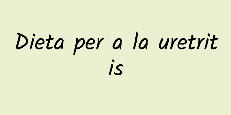 Dieta per a la uretritis