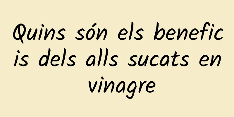 Quins són els beneficis dels alls sucats en vinagre