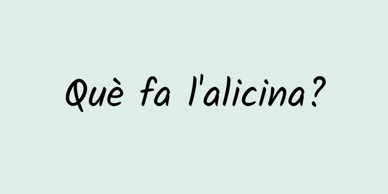 Què fa l'alicina?