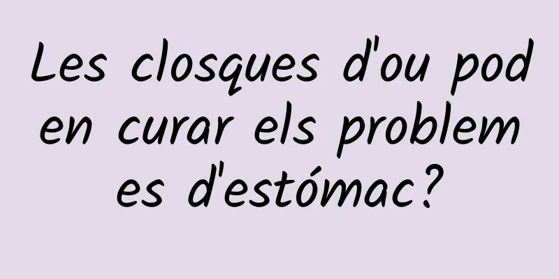 Les closques d'ou poden curar els problemes d'estómac?