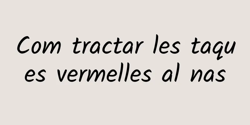 Com tractar les taques vermelles al nas