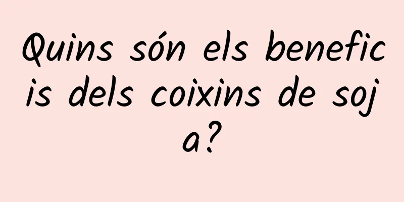 Quins són els beneficis dels coixins de soja?