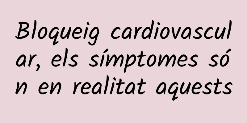Bloqueig cardiovascular, els símptomes són en realitat aquests