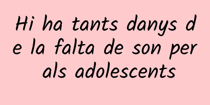 Hi ha tants danys de la falta de son per als adolescents