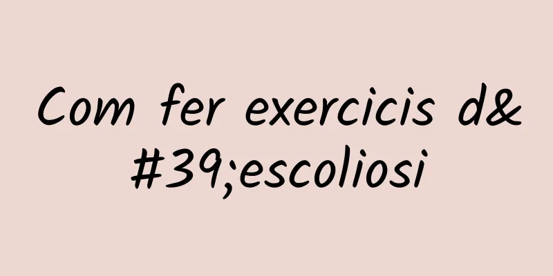 Com fer exercicis d'escoliosi