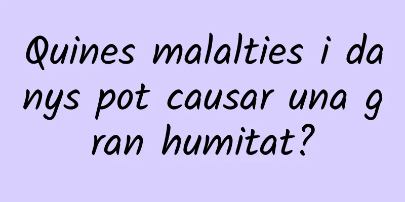 Quines malalties i danys pot causar una gran humitat?