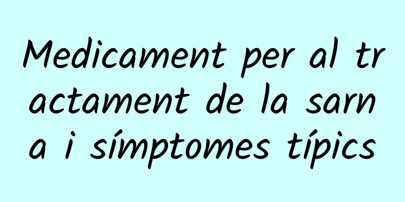 Medicament per al tractament de la sarna i símptomes típics
