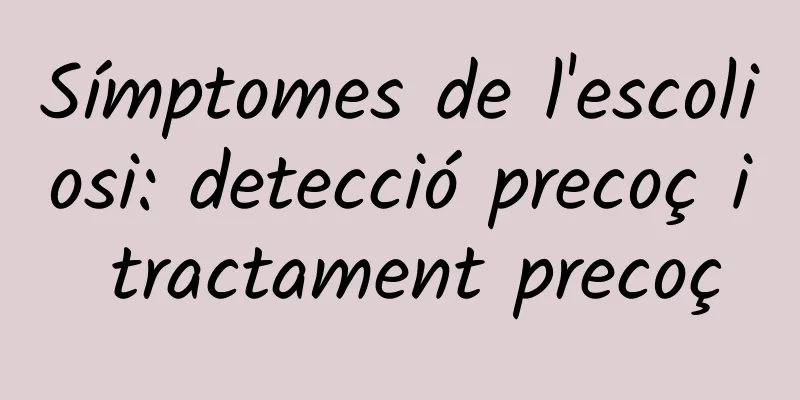 Símptomes de l'escoliosi: detecció precoç i tractament precoç