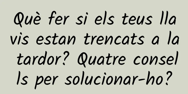 Què fer si els teus llavis estan trencats a la tardor? Quatre consells per solucionar-ho?