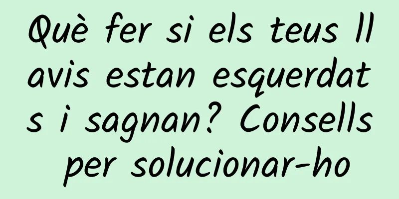 Què fer si els teus llavis estan esquerdats i sagnan? Consells per solucionar-ho
