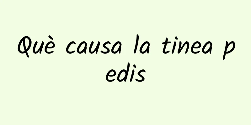 Què causa la tinea pedis