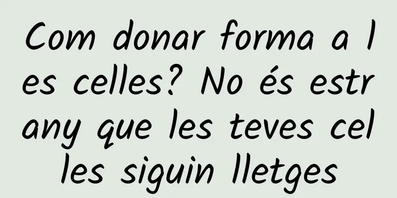 Com donar forma a les celles? No és estrany que les teves celles siguin lletges