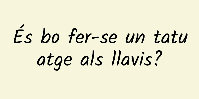 És bo fer-se un tatuatge als llavis?