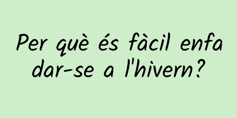 Per què és fàcil enfadar-se a l'hivern?
