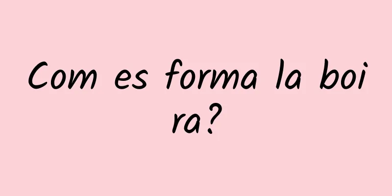 Com es forma la boira?
