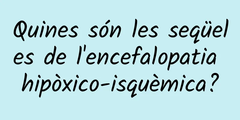 Quines són les seqüeles de l'encefalopatia hipòxico-isquèmica?