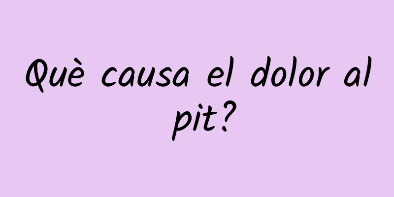 Què causa el dolor al pit?
