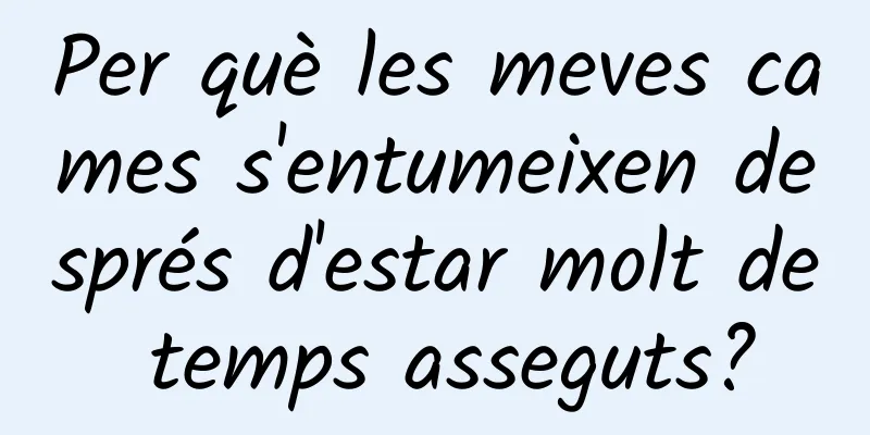 Per què les meves cames s'entumeixen després d'estar molt de temps asseguts?