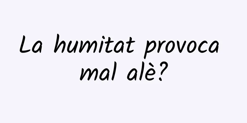 La humitat provoca mal alè?