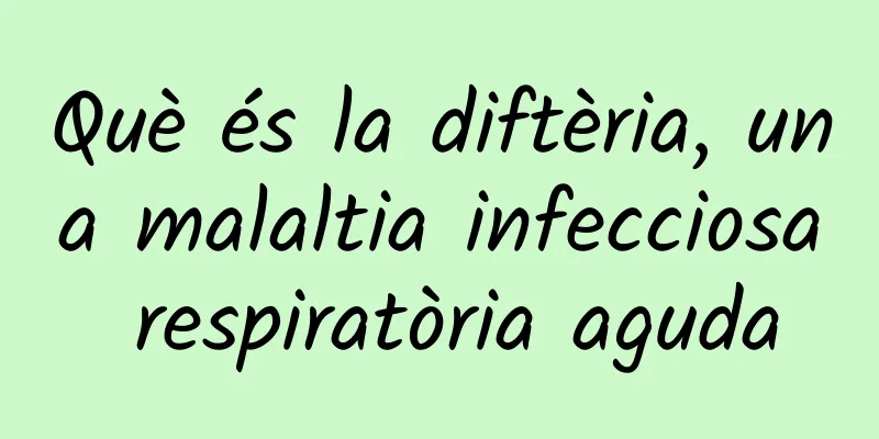 Què és la diftèria, una malaltia infecciosa respiratòria aguda