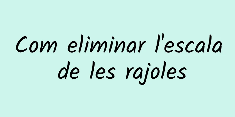 Com eliminar l'escala de les rajoles