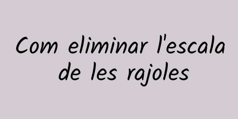 Com eliminar l'escala de les rajoles