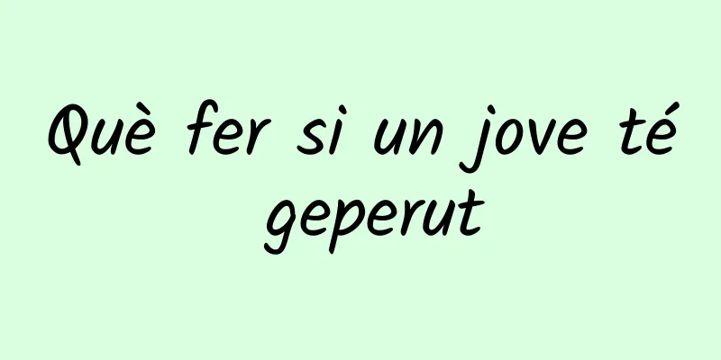 Què fer si un jove té geperut