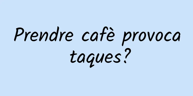 Prendre cafè provoca taques?
