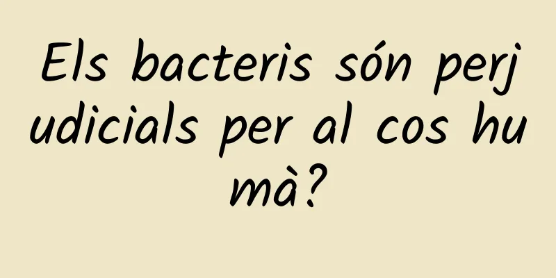 Els bacteris són perjudicials per al cos humà?