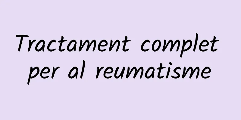 Tractament complet per al reumatisme