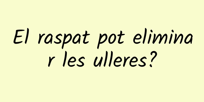 El raspat pot eliminar les ulleres?