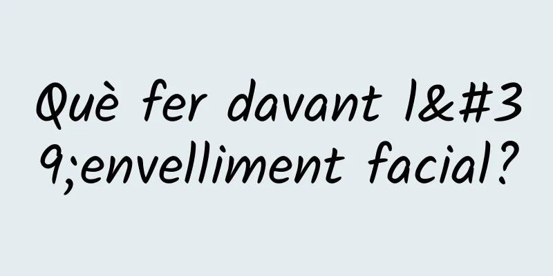 Què fer davant l'envelliment facial?