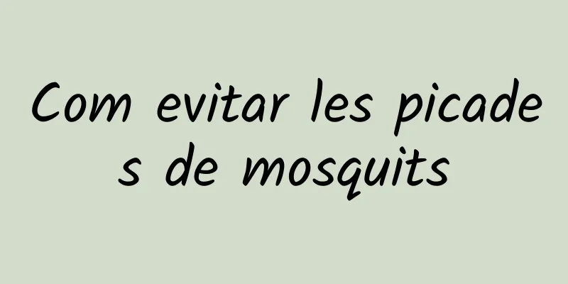 Com evitar les picades de mosquits